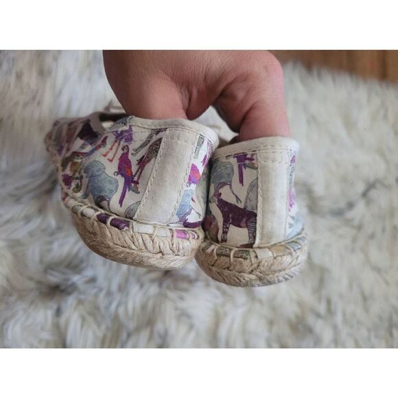Soludos Zoo Animal Lace Up Espadrilles, Women's 8 - Picture 5 of 7